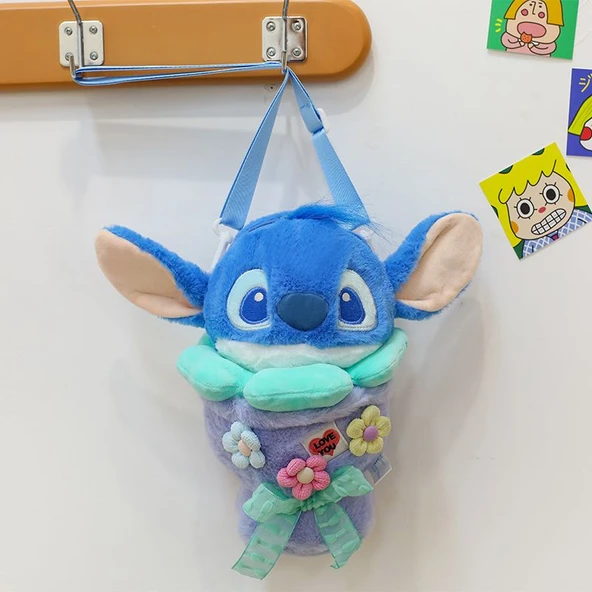 Stitch Buket Peluş Çanta - 26cm