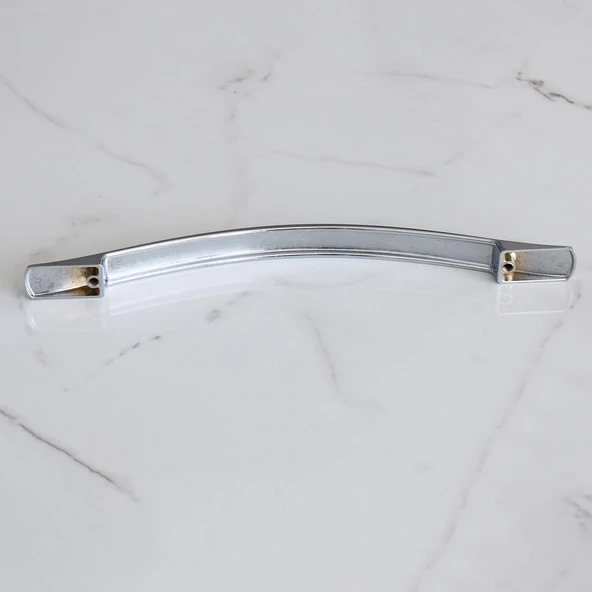 Elif Krom Metal 10 ADET Kulp 160 mm-16 cm Mobilya Çekmece Mutfak Dolap Kapak Kulpları Kulbu Kulpu - 3