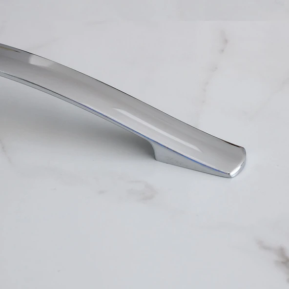 Elif Krom Metal 10 ADET Kulp 160 mm-16 cm Mobilya Çekmece Mutfak Dolap Kapak Kulpları Kulbu Kulpu - 5