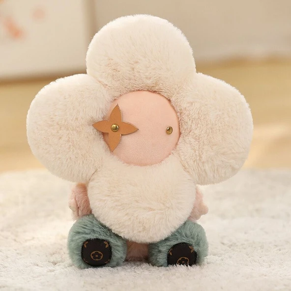 Louis Vuitton Tarzı Ayçiçeği Peluş Oyuncak - Küçük 25cm