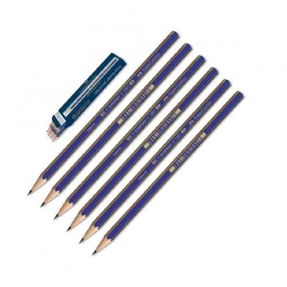 3B Resim Kalemi Dereceli Faber Dereceli Resim Kalemi 6 Adet
