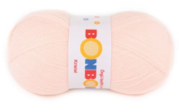 Bonbon Kristal Örgü Lif İpi 98335 Somon