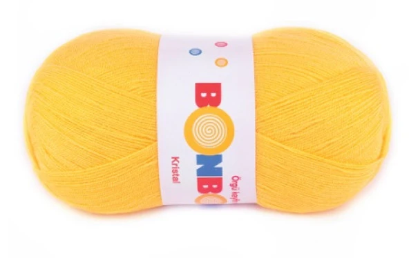 Bonbon Kristal Örgü Lif İpi 98217 Sarı