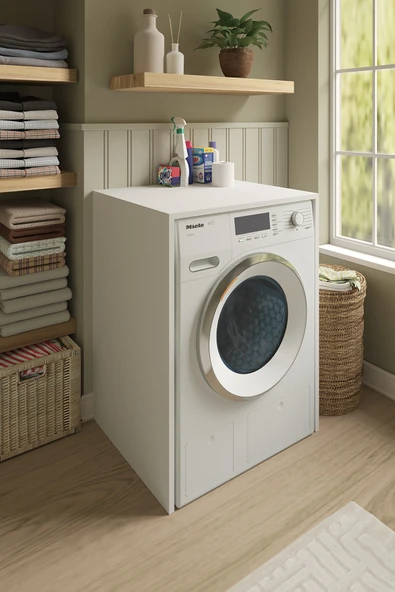 Verona Banyo Dolabı Çamaşır Kurutma Makinesi Dolabı Alt Dolap - 3
