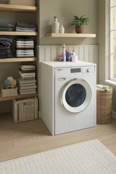 Verona Banyo Dolabı Çamaşır Kurutma Makinesi Dolabı Alt Dolap
