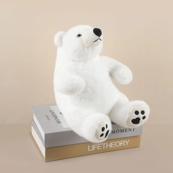 Çıplak Kutup Ayısı Peluş Oyuncak - 20cm