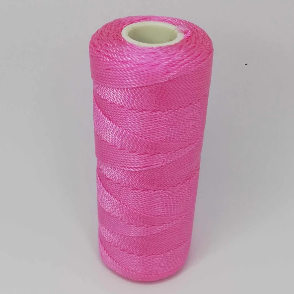 18 Kat Nylon Patik İpi Pembe ( 100 Gr )