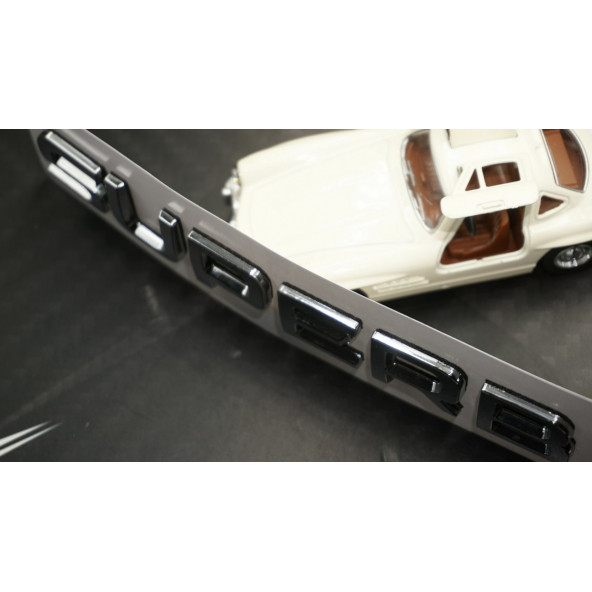 Skoda Superb Bagaj Krom ABS 3M 3D Yazı Logo Amblem - 5
