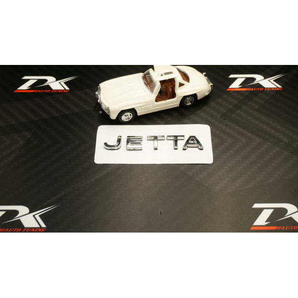 Volkswagen Jetta 2014-2021 Bagaj 3M 3D Krom ABS Yazı Logo Amblem - Resim 2