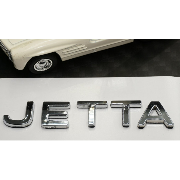 Volkswagen Jetta 2014-2021 Bagaj 3M 3D Krom ABS Yazı Logo Amblem - Resim 4