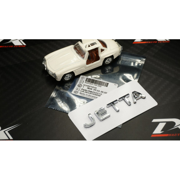 Volkswagen Jetta 2014-2021 Bagaj 3M 3D Krom ABS Yazı Logo Amblem - Resim 8