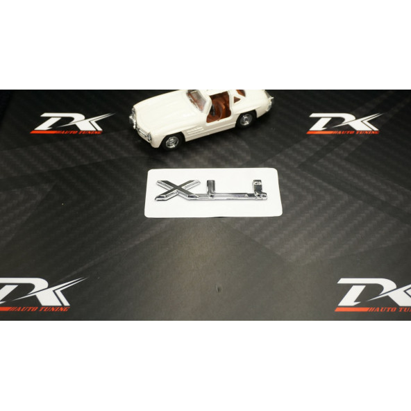 Toyota Corolla XLİ Bagaj Krom ABS 3M 3D Yazı Logo Amblem - 2