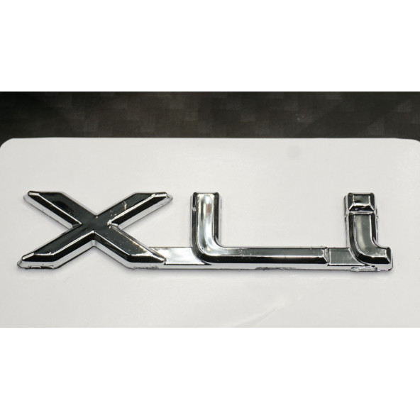 Toyota Corolla XLİ Bagaj Krom ABS 3M 3D Yazı Logo Amblem - 4