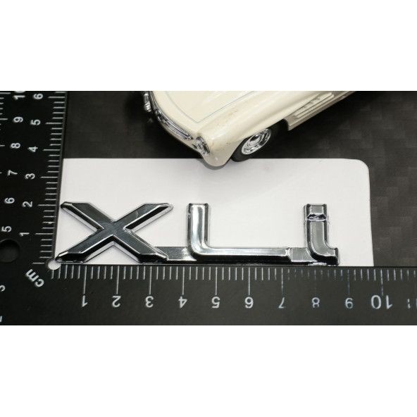 Toyota Corolla XLİ Bagaj Krom ABS 3M 3D Yazı Logo Amblem - 6