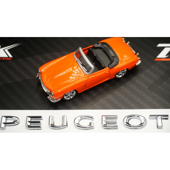 Peugeot Yeni Nesil Bagaj 3M 3D Krom ABS Logo Amblem - 4