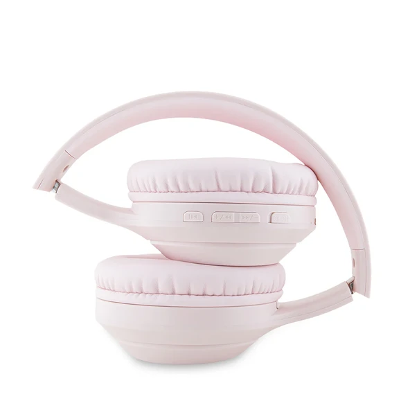 GUESS WIRELESS HEADPHONES KULAK ÜSTÜ BLUETOOTH KULAKLIK PEMBE - 4