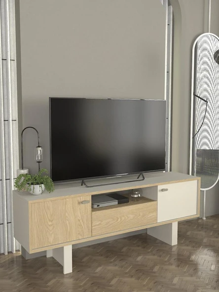 Dekorister Selinos Tv Sehpası Kumtaşı - Rota 150cm - 2