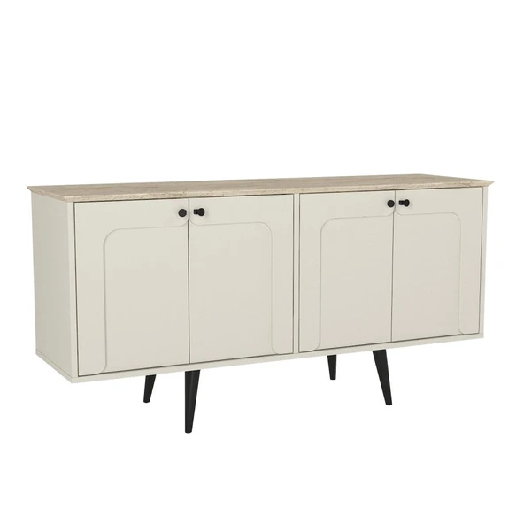 Dekorister Sevilla Konsol Kumtaşı - Traverten 150cm - 6
