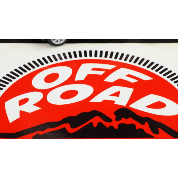 4X4 Off Road Logo Arazi Aracı Kapı Bagaj Sticker - 4
