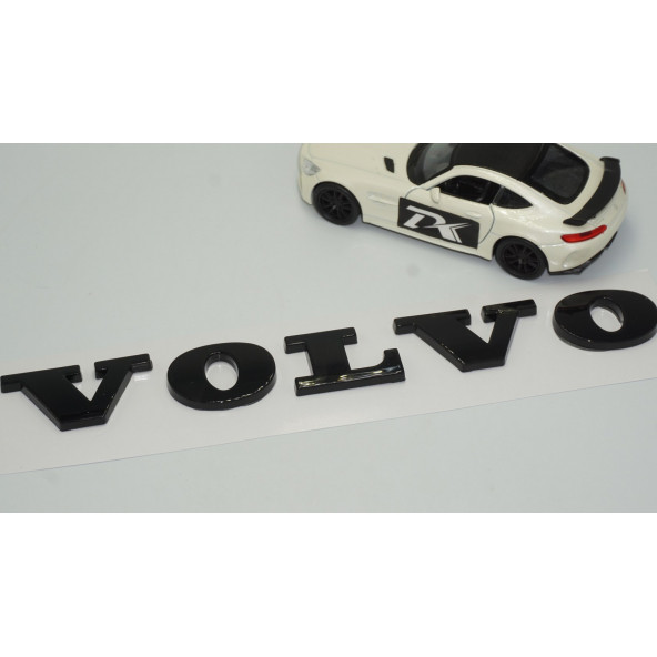 DK Volvo Bagaj Kapağı Siyah 3M 3D Yazı Logo Amblem Orjinal Ürün - 3