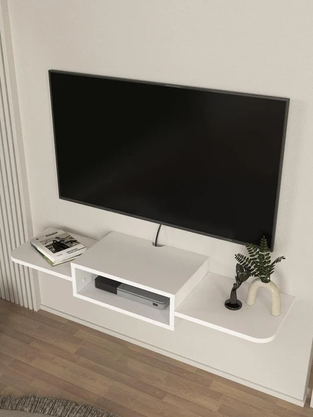 Dekorister Toby Tv Sehpası Beyaz 115 cm - 3
