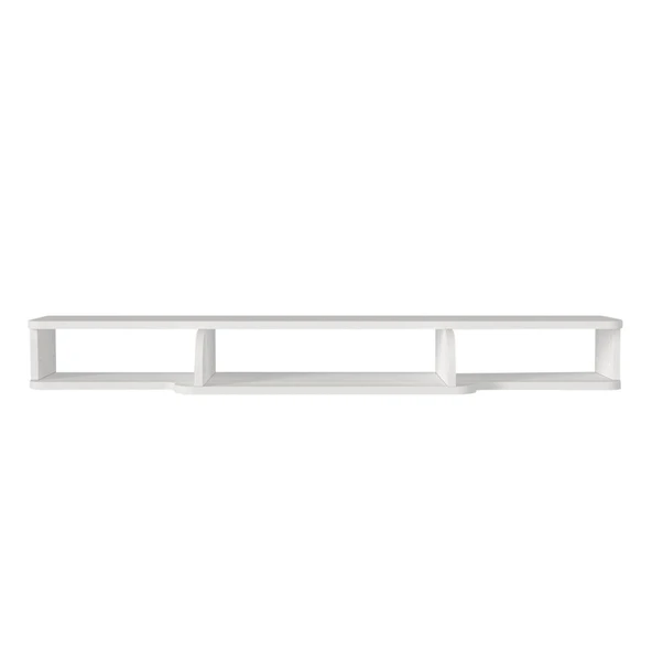 Dekorister Leppo Tv Sehpası Beyaz 135 cm - 6