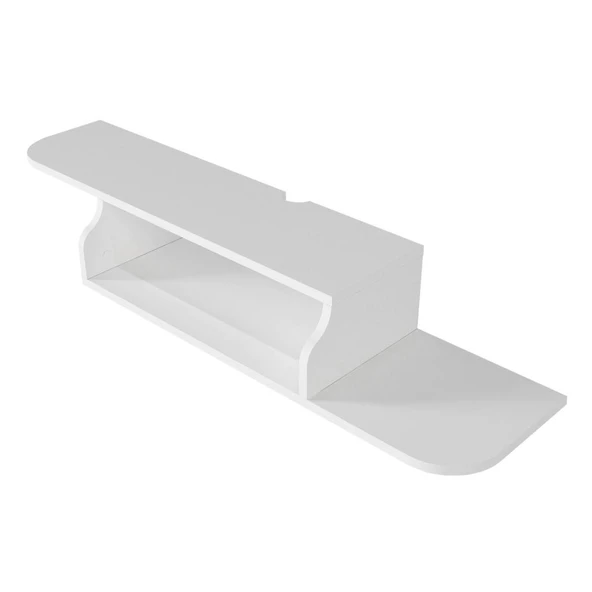 Dekorister Macros Tv Sehpası Beyaz 120 cm - Resim 6