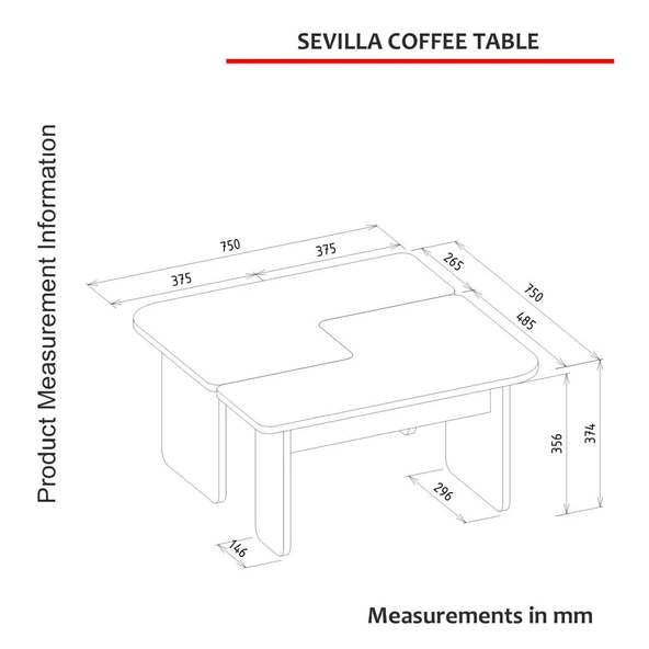Dekorister Sevilla Orta Sehpa Kumtaşı - Traverten - Resim 5