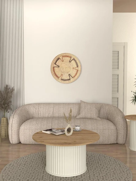 Dekorister Bohema Orta Sehpa Aytaşı - Sepet - 2