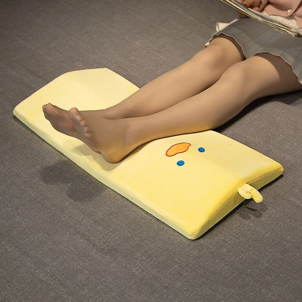 Sevimli Hayvan Hafızalı Köpük Boyun Bel Bacak Çok Fonksiyonlu Yastık - Kahverengi Shiba Inu 58cm - Resim 10