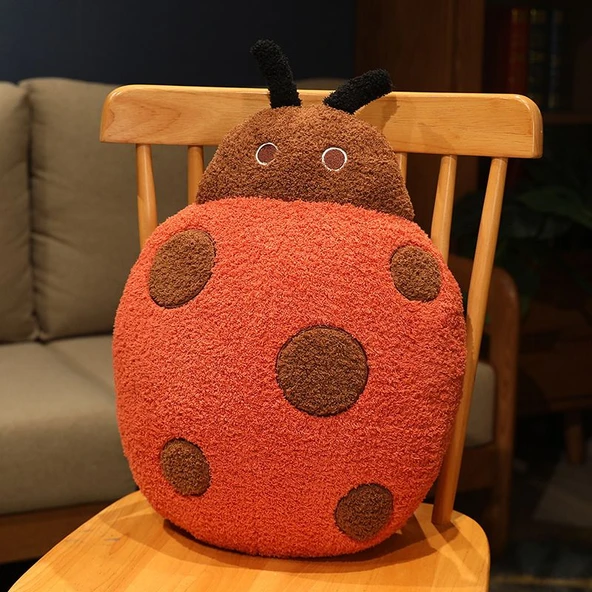 Arı Tasarımlı Peluş Yastık - 50cm - Arı - 5