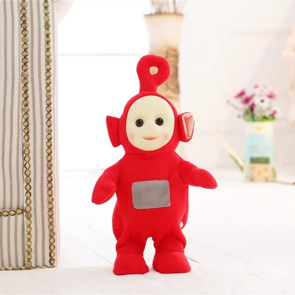 Teletubbies Ayakta Peluş Oyuncak - Sarı Laa-Laa, 38cm - 4