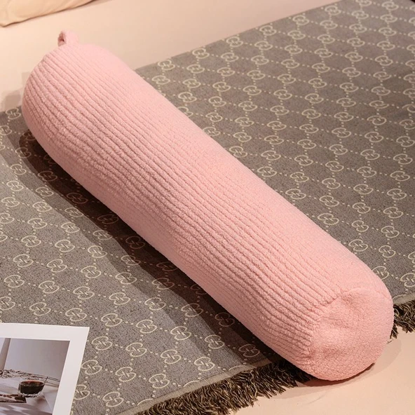 Puf Polar Silindir Uzun Yastık - Yeşil 100cm - 12