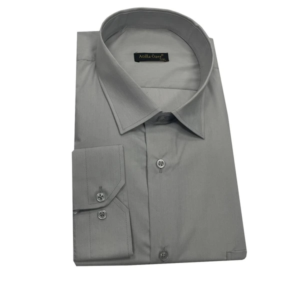 Atilla Özer Büyük Beden Klasik Erkek Gömlek 7320 - 2
