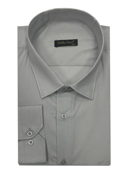 Atilla Özer Büyük Beden Klasik Erkek Gömlek 7320