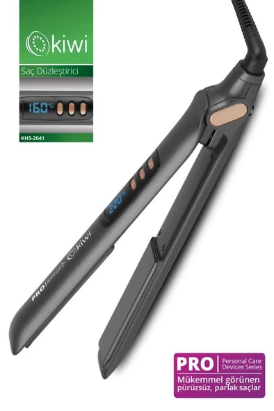 Khs-2041 Dijital Göstergeli Hızlı Isınma Ayarlı Saç Düzleştirici