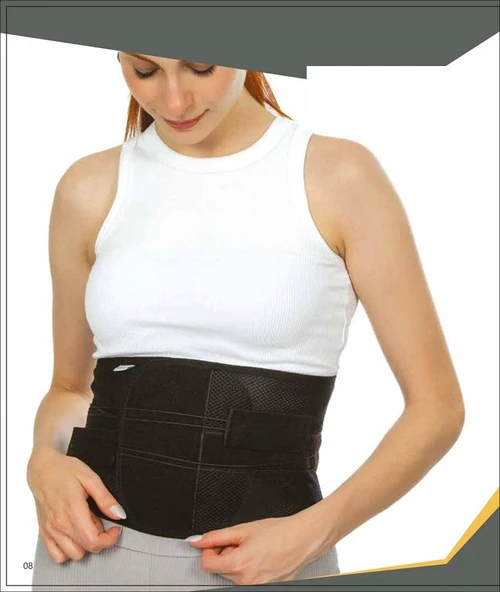 Özel tasarlanmış Destekleyici Elastik Lumbocomfort Unisex Bel fıtığı ve Karın Korsesi