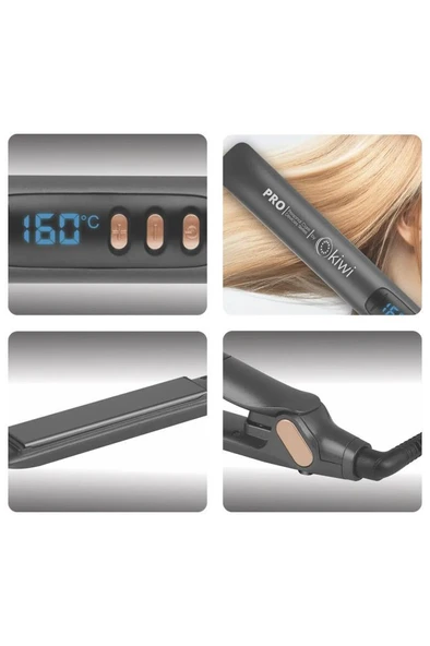 Khs-2041 Dijital Göstergeli Hızlı Isınma Ayarlı Saç Düzleştirici - 2