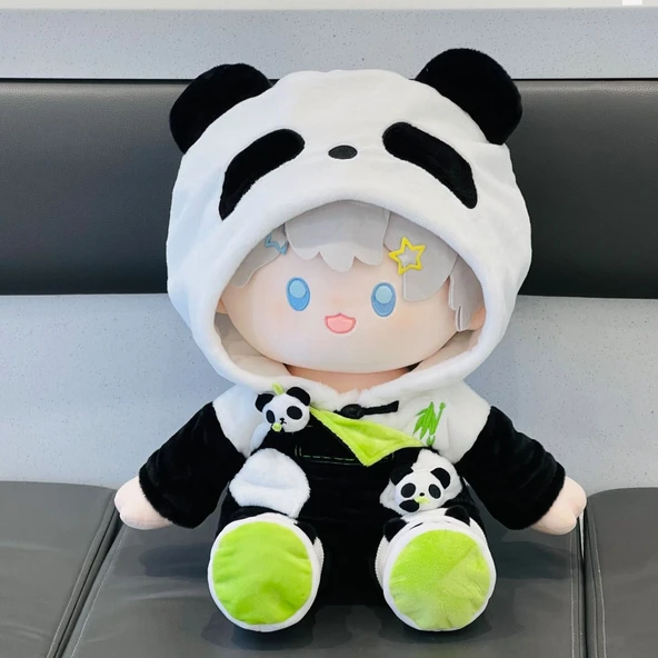 Panda Peluş Oyuncak Bebek Kıyafeti - 20cm için Uygun - 5
