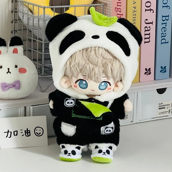 Panda Peluş Oyuncak Bebek Kıyafeti - 20cm için Uygun - 4