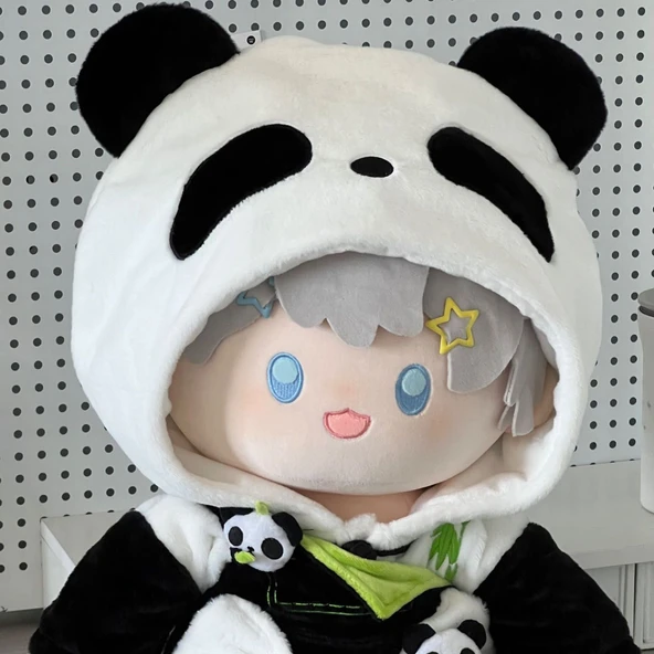 Panda Peluş Oyuncak Bebek Kıyafeti - 20cm için Uygun - 12