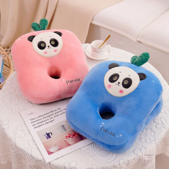Pembe Tilki Köpek Buz Rattan Uyku Yastığı 30x35x15cm - 9
