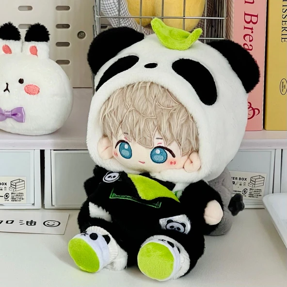 Panda Peluş Oyuncak Bebek Kıyafeti - 20cm için Uygun - 2