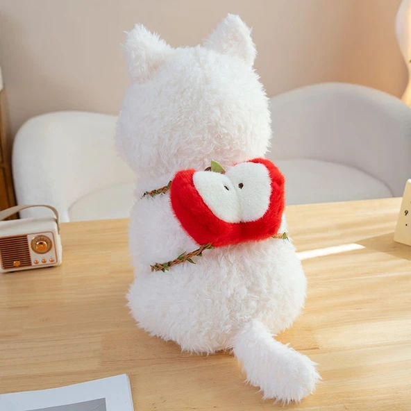 Elma Peluş Sırt Çantası - 35cm