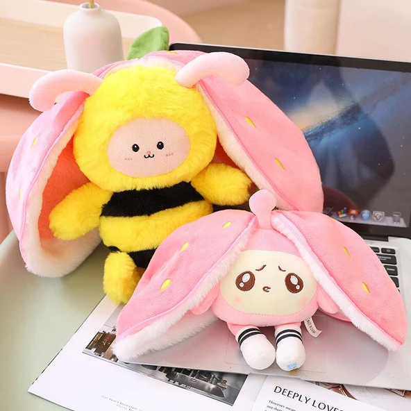 Çilek Arı Peluş Oyuncak - Arı - 30cm - 11
