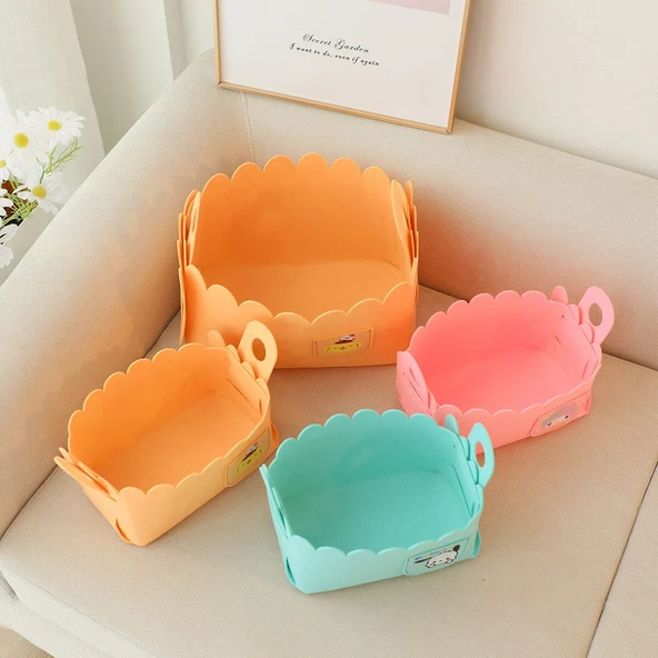 Katlanabilir Saklama Kutusu - Melody - 28*22*16CM - 10