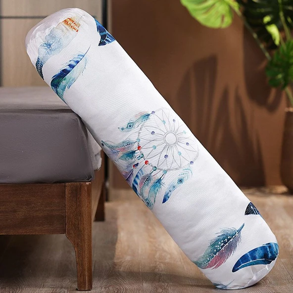 Silindir Peluş Yastık - Rüya Yakalayıcı - 125cm