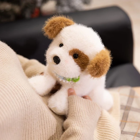 Çiçek Desenli Peluş Oyuncak Bebek - 28cm - 9