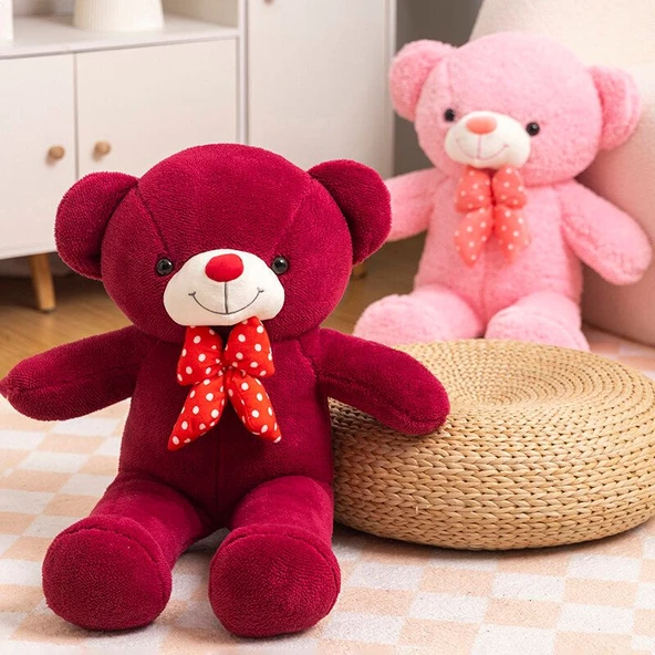 Pembe Peluş Oyuncak Ayı - 110 cm - 6