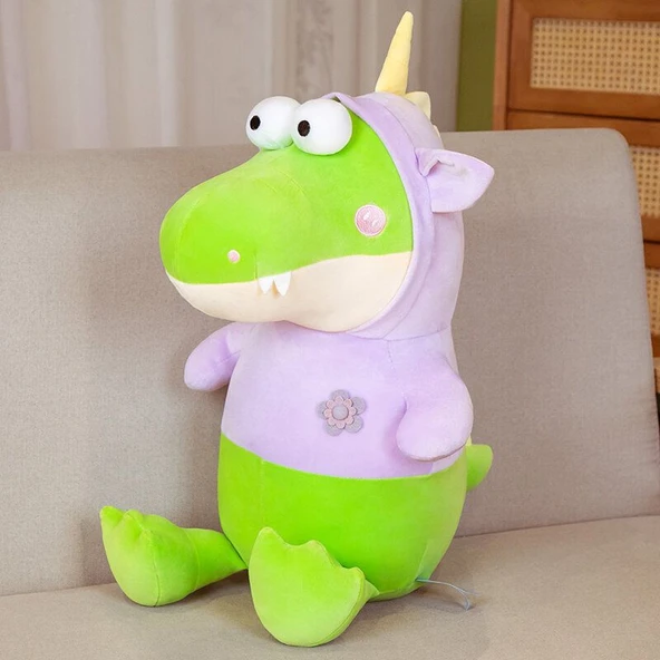 Dönüşebilen Dinozor Peluş Oyuncak - Arı - 22cm - 5